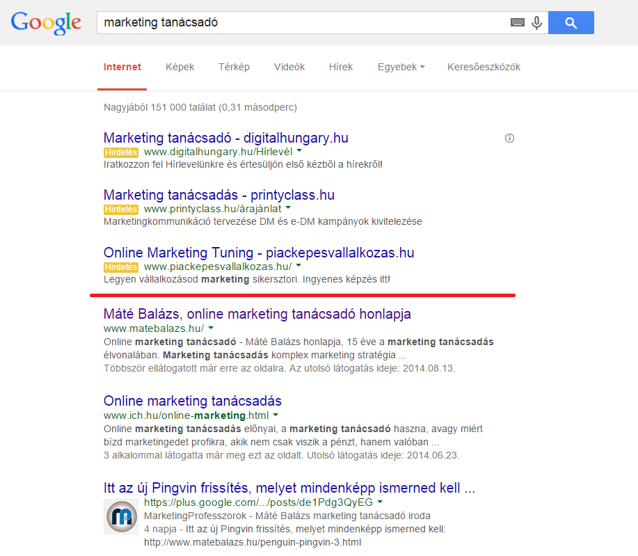 MI a jobb a Facebook hirdetés vagy a Google AdWords? Göögle AdWords hirdetés megejelenése