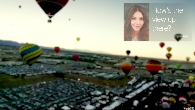 Chatelés a Google szemüvegével Google Glass chat