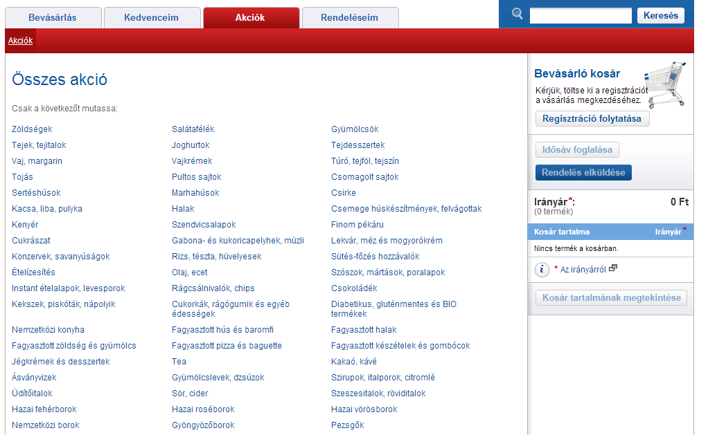 Tesco webshop elemzés Keresőmarketing és közösségi média marekting elemzés a Tesco webáruházánál